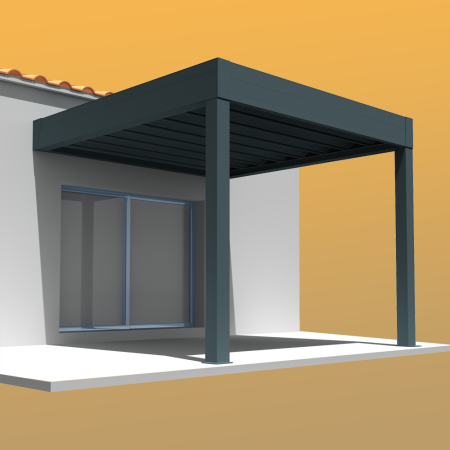 Pérgola retrátil HYLIA 4,50x4,109 M Motorizado com interruptor  - 3